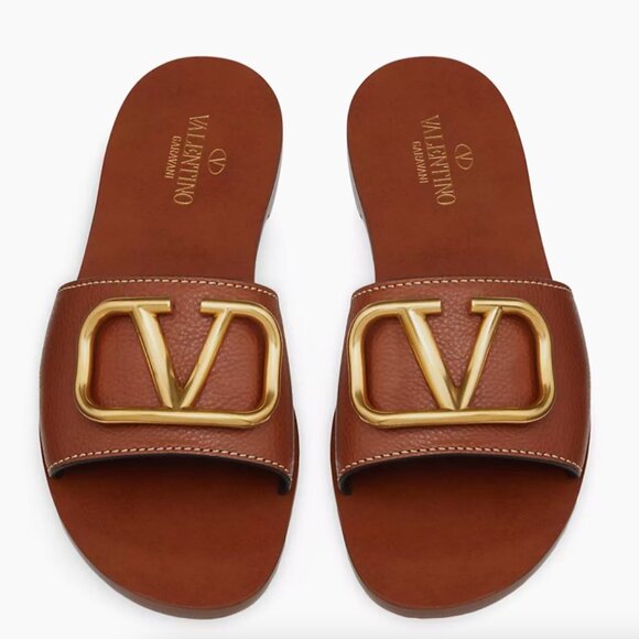 Valentino Garavani Tan Sandal - Picture 5 of 5